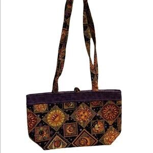 Handmade Sun and Moon Tote Purse Shoulder Bag. Never Used! Hippie Boho Vibes